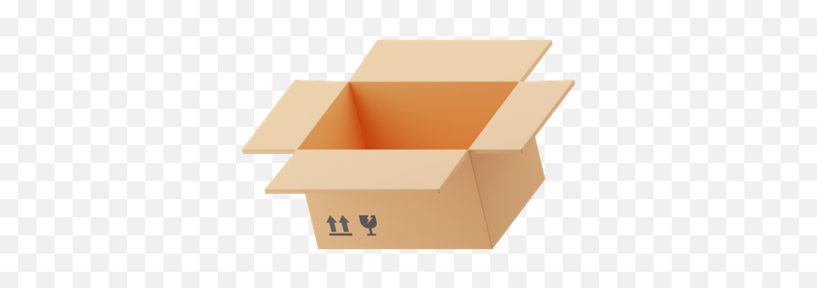 Opened Icon - Download In Glyph Style Cardboard Box Png,Opened Icon