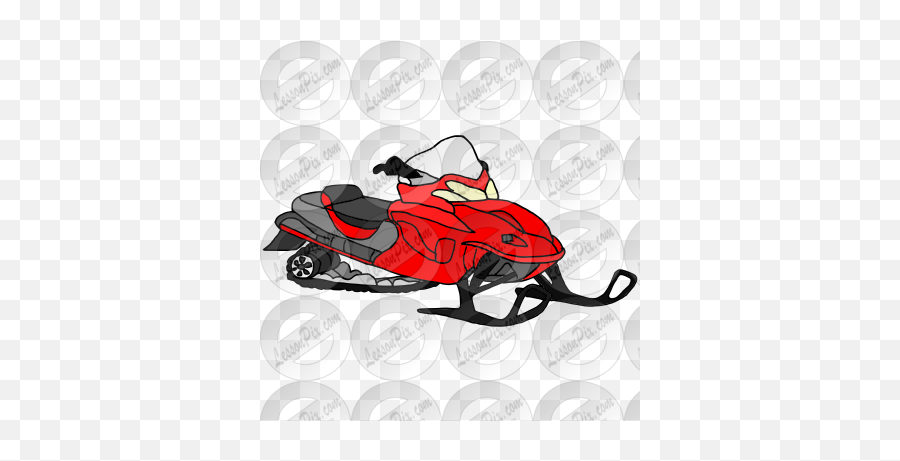 Snowmobile Picture For Classroom Therapy Use - Great Snowmobile Png,Snowmobile Icon