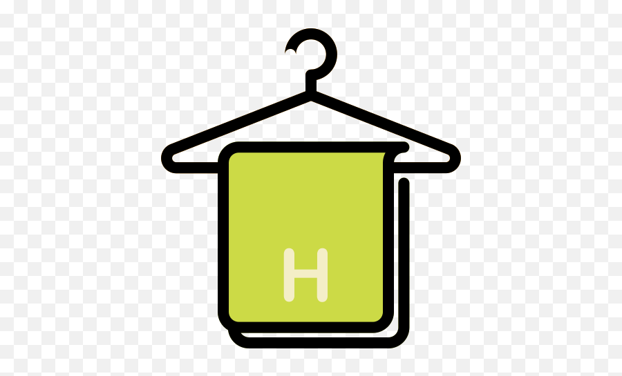 Towel Icon Hanger Bath Hotel - Vertical Png,Washcloth Icon
