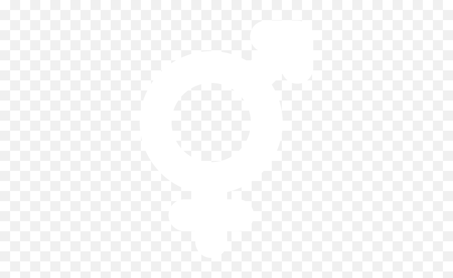 Download Both - Gender Symbol White Png Full Size Png Dot,Sex Symbol Icon
