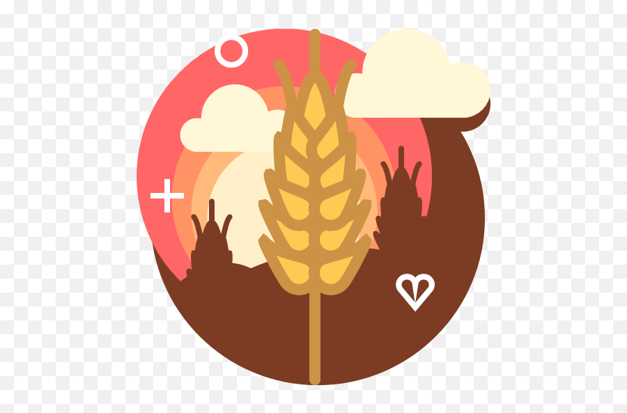 Farm Field Ranching Rye Wheat Yumminky Icon - Free Skycons Png,Map Icon Grassland