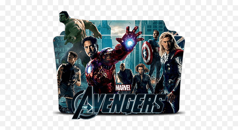 The Avengers 2012 Folder Icon - Designbust Avengers Folder Icon Png,Captain America Icon Pack