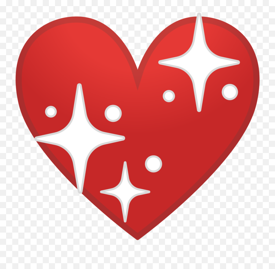 Sparkling Heart Icon Noto Emoji People Family U0026 Love - Sparkling Heart Emoji Meaning Png,Sparkling Png