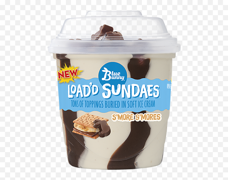Loadu0027d Sundaes Su0027more Su0027mores U2013 Ice Cream Distributors Of - Blue Bunny Load D Sundaes Png,Smores Icon
