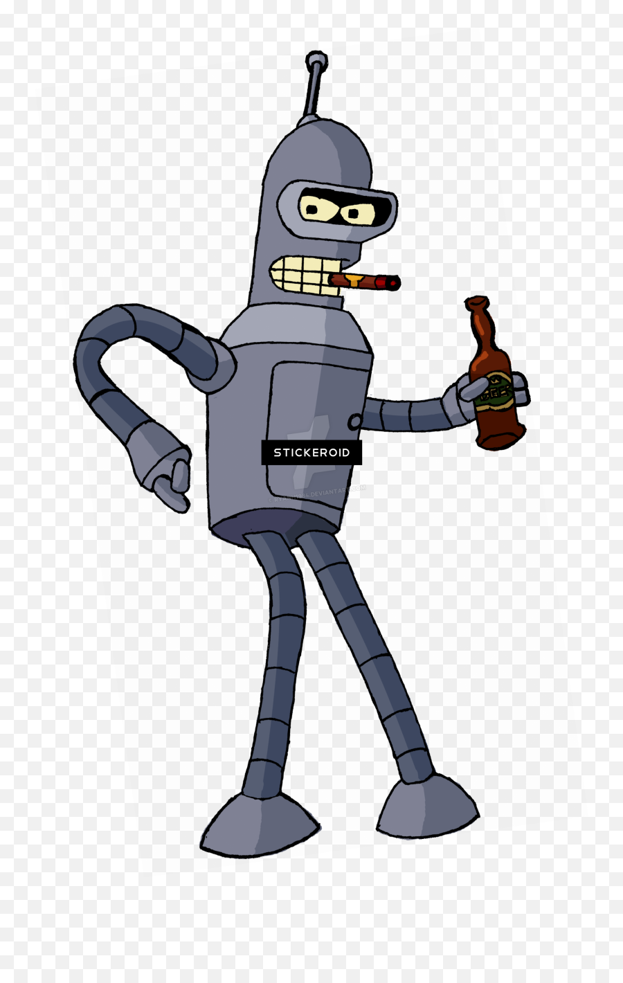 Download Futurama Robot Bender Hd Hq Png Image - Bender Png,Steam Icon Download