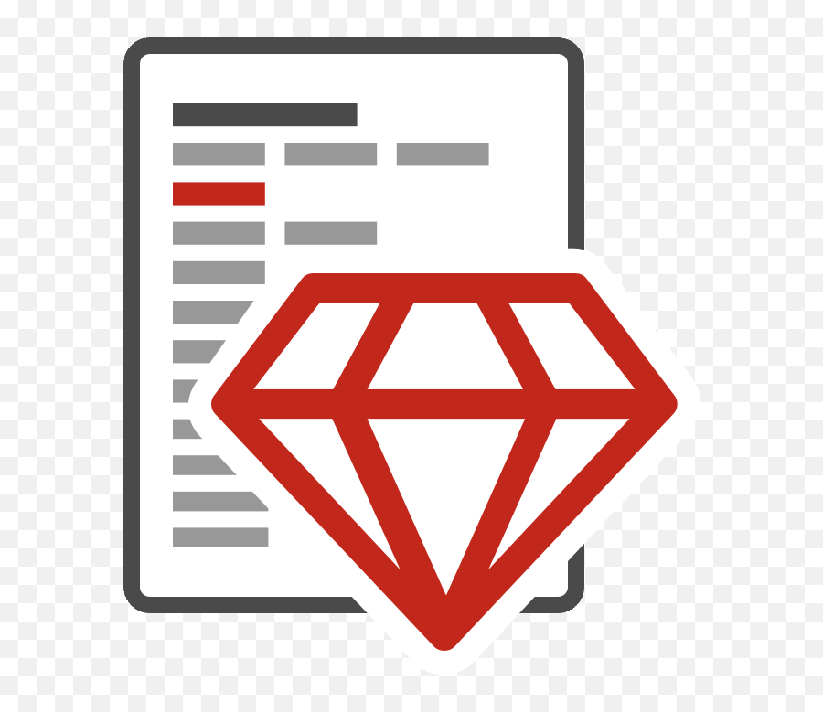 Ruby - Diamond Icon Png,Ruby On Rails Icon
