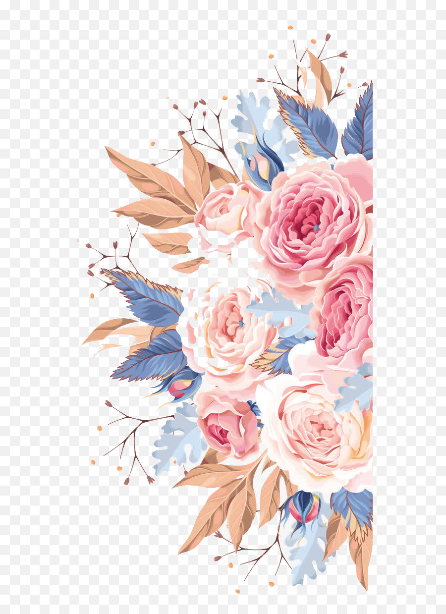 Download Flower Wedding Watercolor Invitation Flowers - Watercolor Flower Painting Png,Painting Png