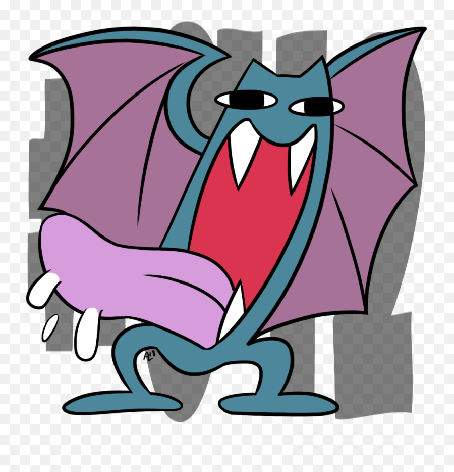 Cran - Cartoon Png,Zubat Png