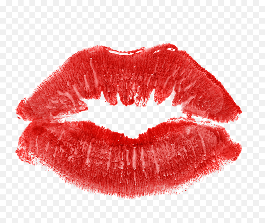 Red Png Lipstick Kiss Transparent Background