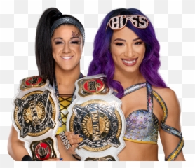Bayley Transparent Png Image - Sasha Banks Wwe Tag Team Champion,Bayley Png