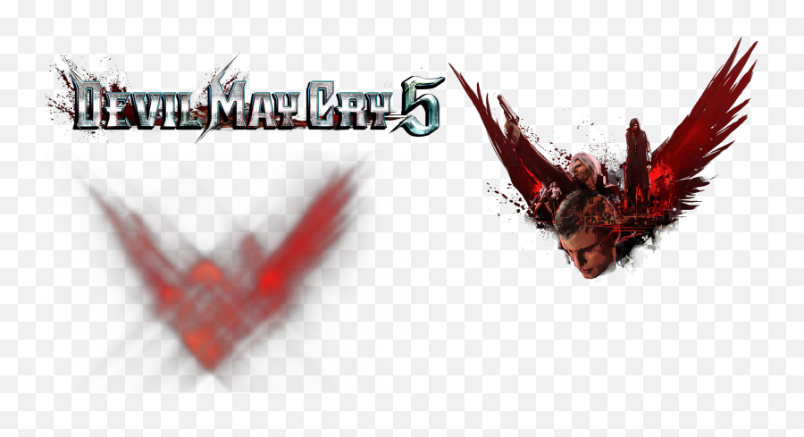 Early Dmc5 Logo Ripped Devilmaycry - Dmc 5 Logo Png,Devil May Cry Logo Png