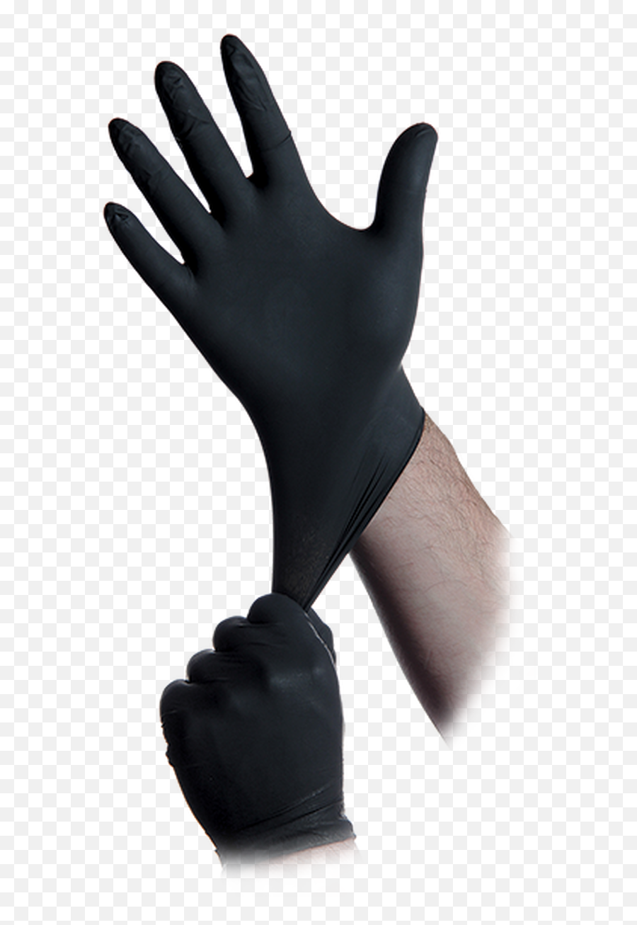 Black Lightning Nitrile Gloves 100 Count Box - Gloves On Hand Png,Black Lightning Png