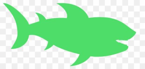 Shark Silhouette - Clip Art png