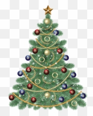 Clipart Christmas Tree - png