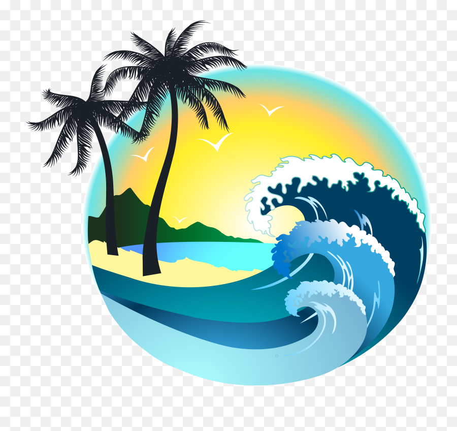 Download Summer Decor Scalable Vector Sea Graphics Beach Png Clipart