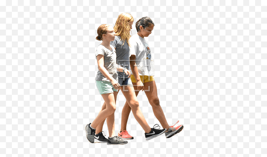 Three Girls In Nike Shoes - Immediate Entourage Three Girls Standing Png,Nike Shoes Png