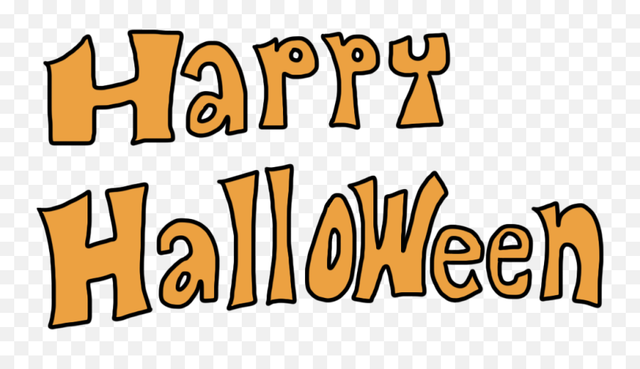 Happy Halloween Clipart U0026 Look - Clipartlook Pumpkin Happy Halloween Clipart Png,Happy Halloween Transparent