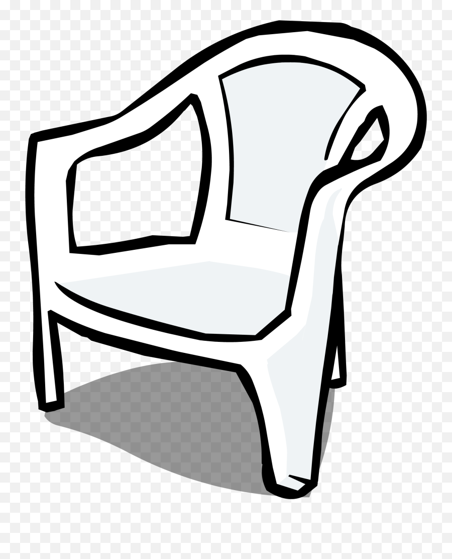 Download White Plastic Chair Sprite 002 Plastic Chair Plastic Chair Clipart Black And White Png Chair Clipart Png Free Transparent Png Images Pngaaa Com