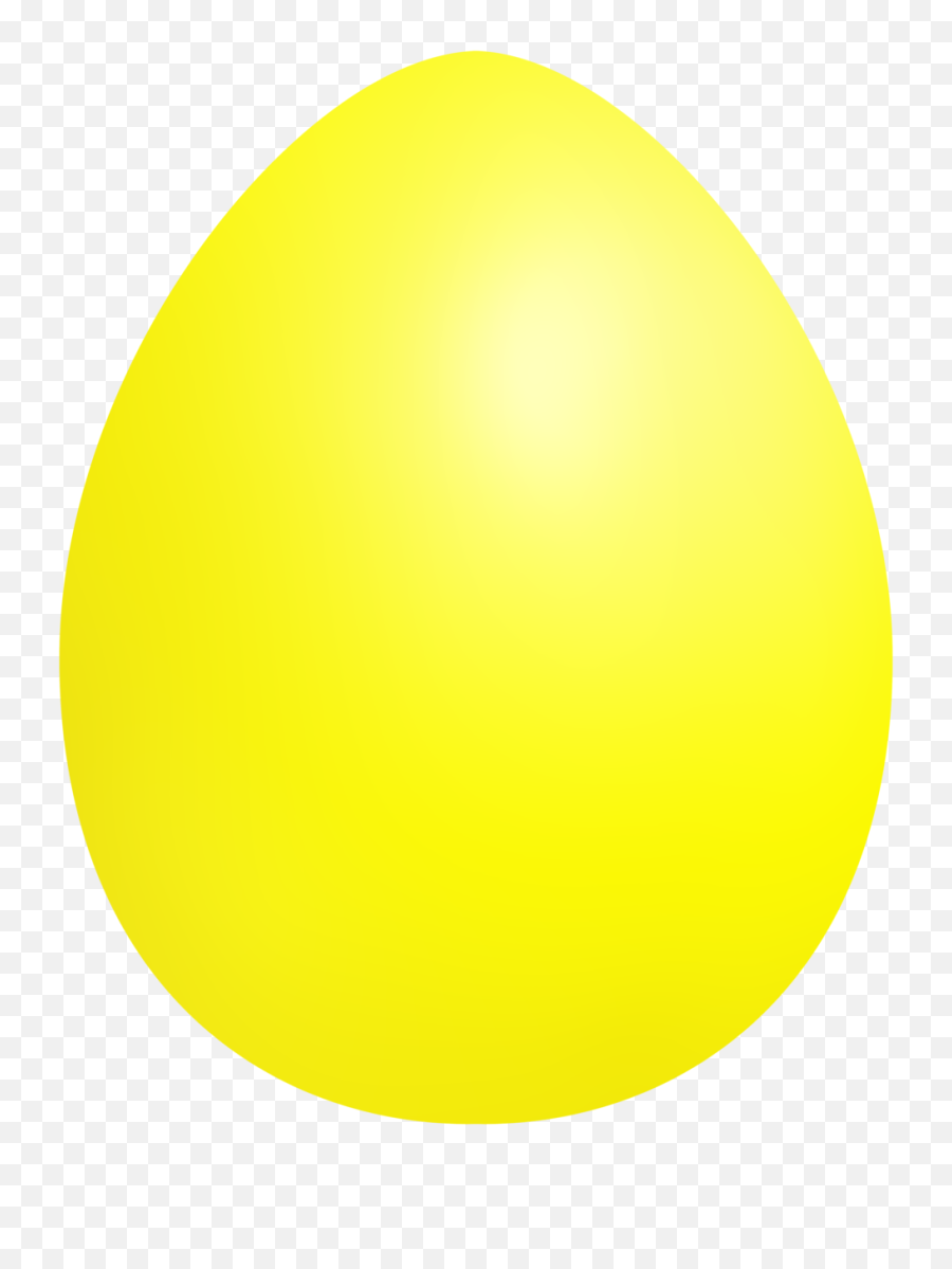 Yellow Easter Egg Png Clip Art Happy Wallpaper - Circle,Happy Easter Png