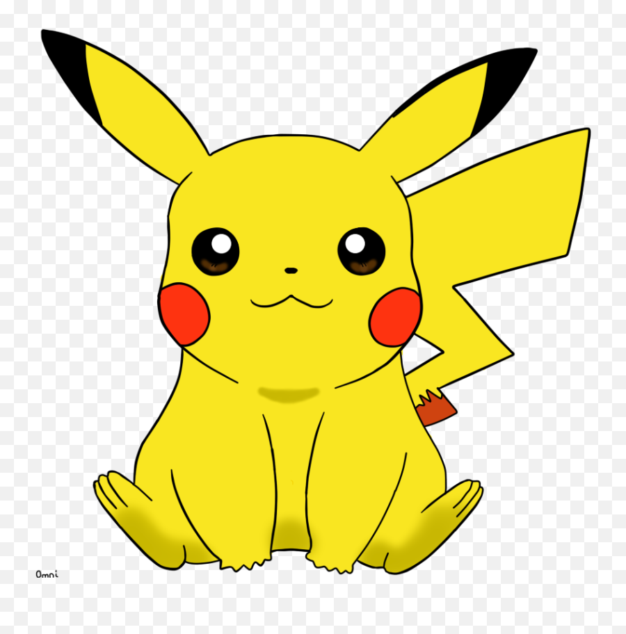 Check Out This Transparent Pokémon Pikachu Sitting Png Image - Pokemons Pikachu,Small Png Images