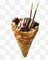 Pin - Gelato Crepe Png,Crepes Png