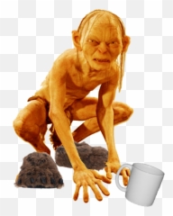 Kirsten Benzel - Lord Of The Rings Png,Gollum Png