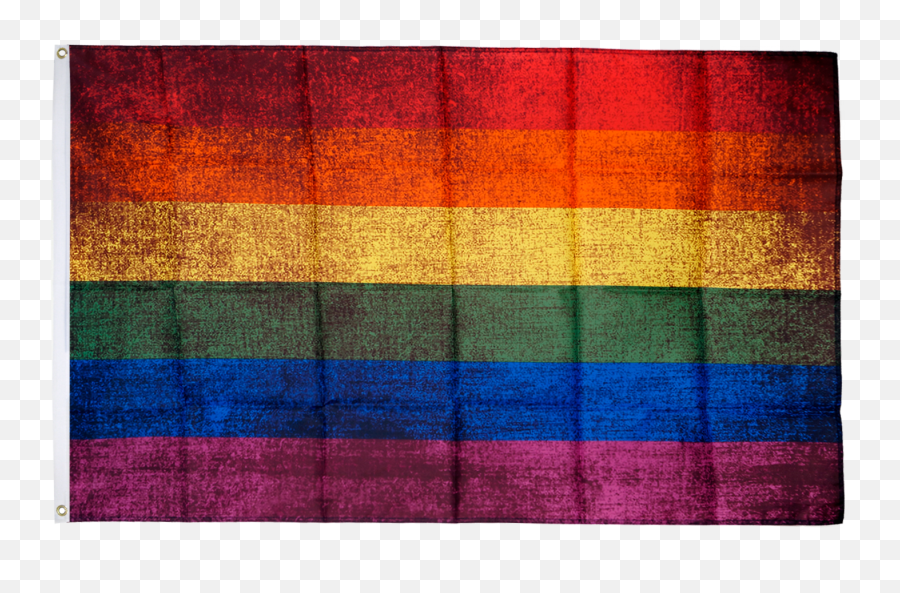 Vintage Rainbow Flag - 3 X 5 Ft 90 X 150 Cm Tartan Png,Rainbow Flag Png
