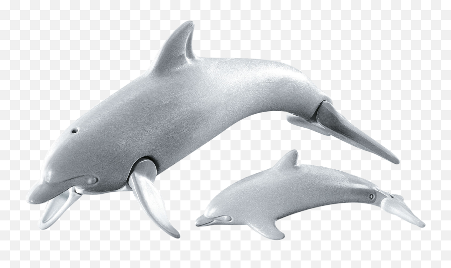 Dolphin With Calf - 7363 Playmobil Usa Png,Dolphin Transparent