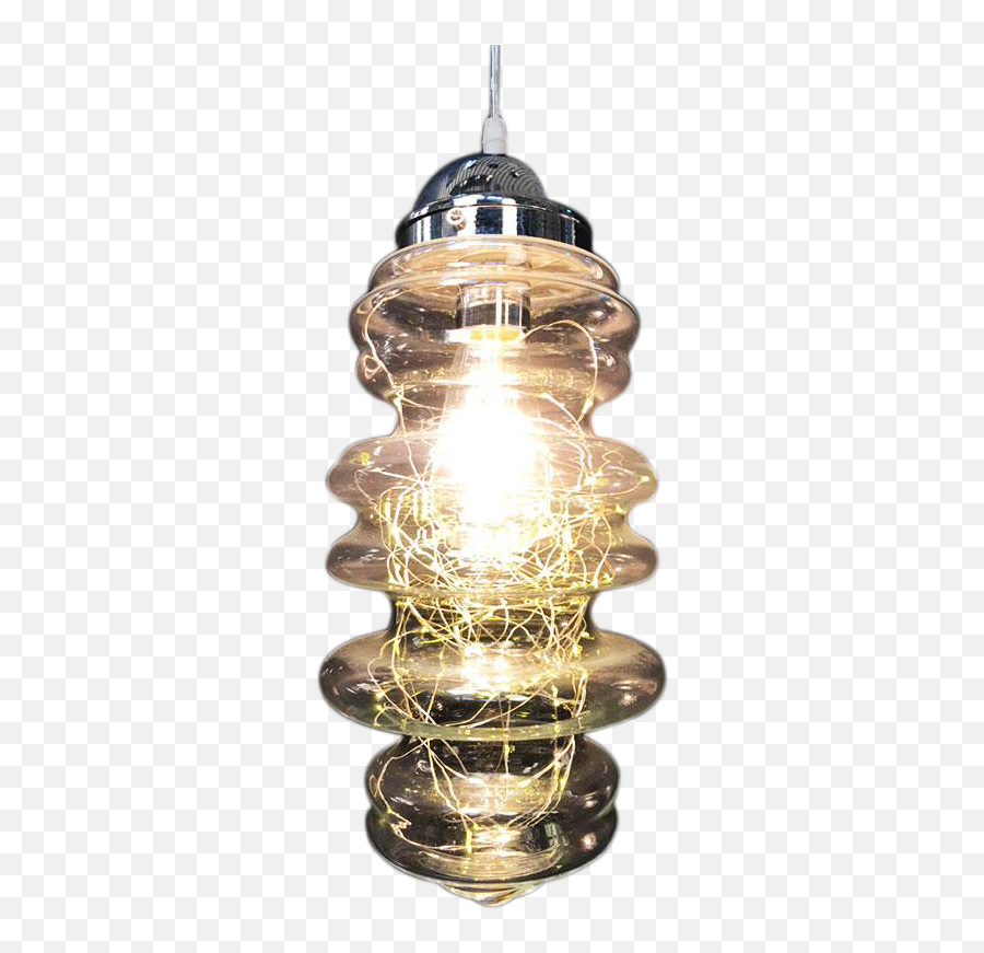 Rounder - Adjustable Pendant Light W Fairy String Lights Inside Ceiling Fixture Png,Fairy Lights Png