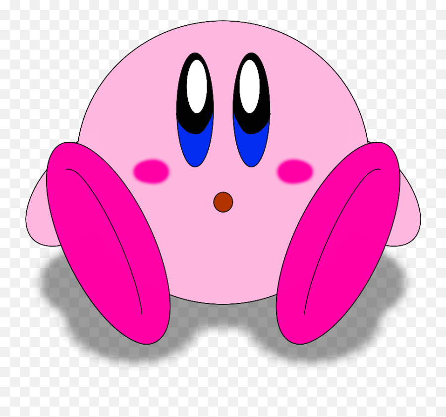 I Like Kirby So Much By Welcometojollyville - Fur Cartoon Png,Kirby Transparent