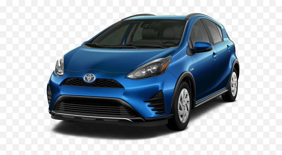 Download 2019 Toyota Prius C Blue Streak Metallic Hd Png - 2019 Prius C Black,Prius Png