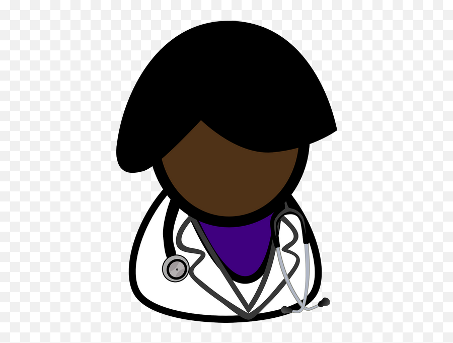 Doctor Avatar Stethoscope Black Transparent Png Images - Psychologist Png Cartoon,Stethoscope Clipart Transparent