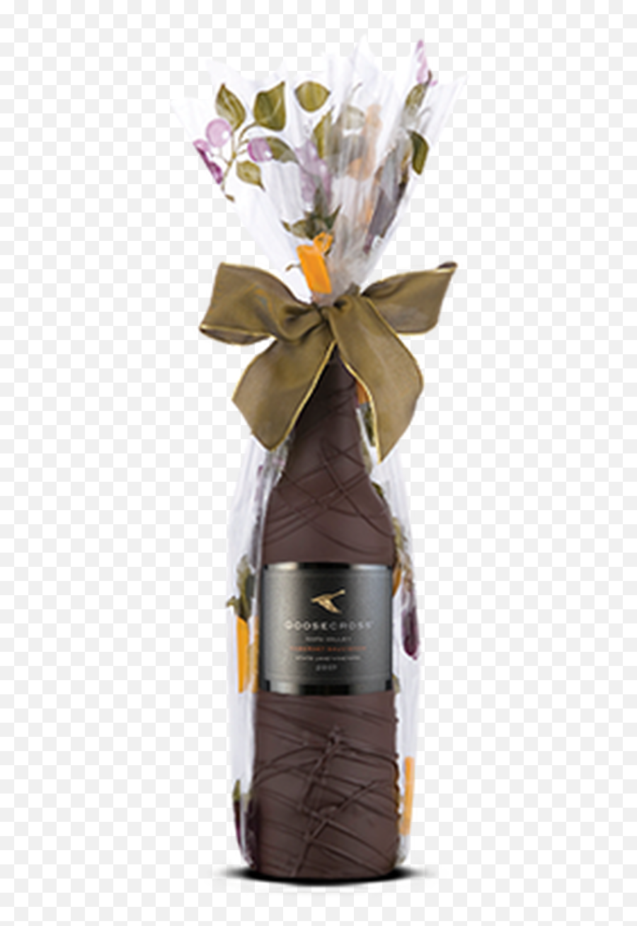 Chocolate Dipped Covered Champagne Bottle - Dom Perignon Barware Png,Dom Perignon Logo