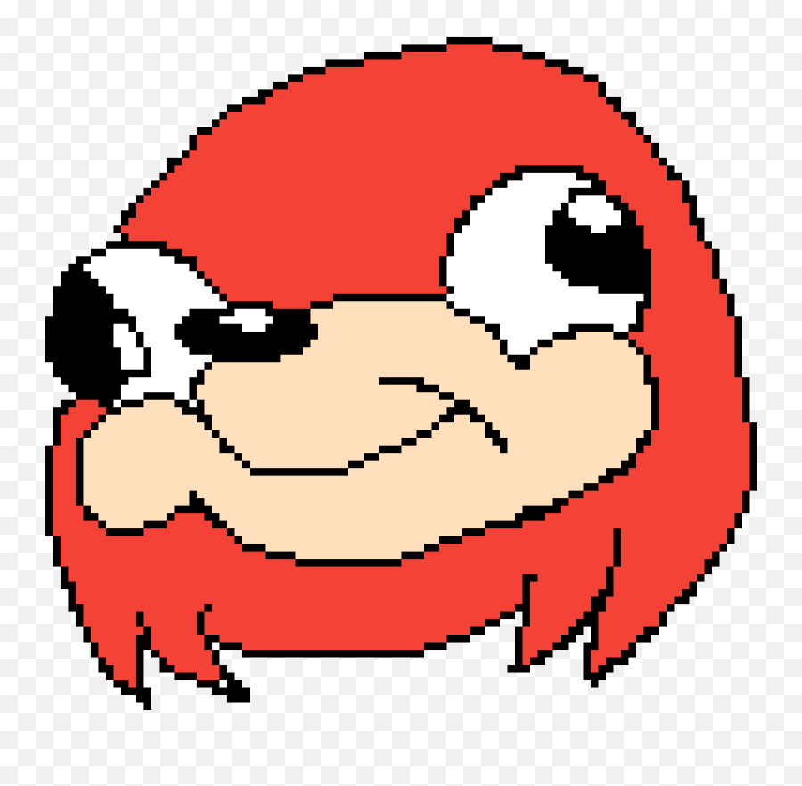 Pixilart - Uganda Knuckles By Anonymous Portable Network Graphics Png,Uganda Knuckles Png