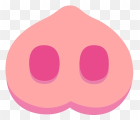 Pig Nose Emoji - Dot Png,Pig Emoji Png