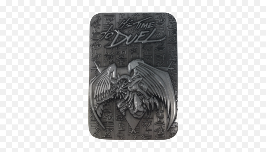 Yu - Gioh Limited Edition God Monster Metal Card The Tin Of Lost Memories Yugioh Png,Yugioh Logo Transparent