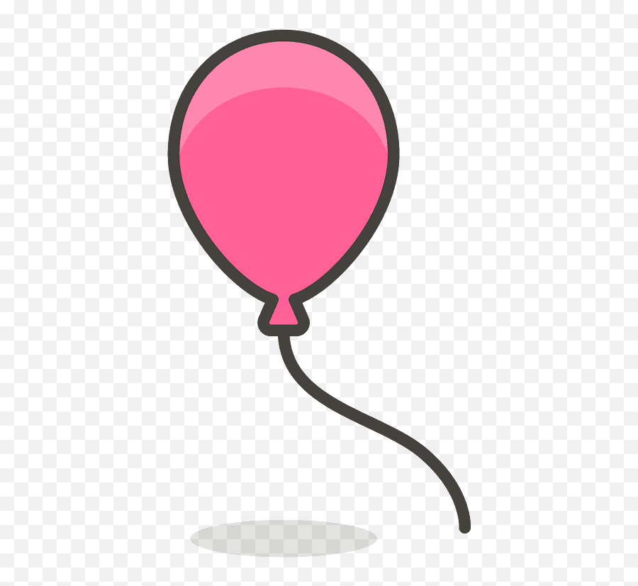 Balloon Emoji Clipart - Luftballon Clipart Png,Balloon Emoji Png