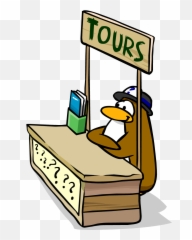 Tour Guide Club Penguin - png