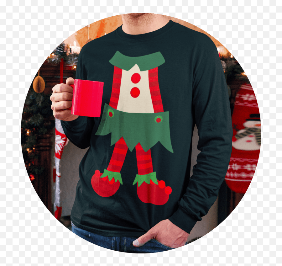 Custom Ugly Christmas Sweater From 1076 - Make Your Own Fictional Character Png,Christmas Sweater Png