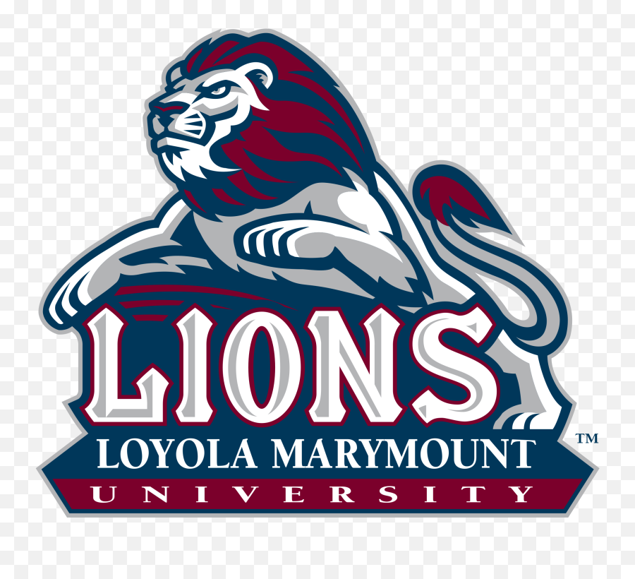 Download Hd Lmu Lions Logo Png - Loyola Marymount University Mascot,Lions Logo Png