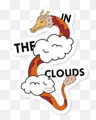 In The Clouds Stickers Sold By Not Your Justice - Language Png,Storenvy Logo
