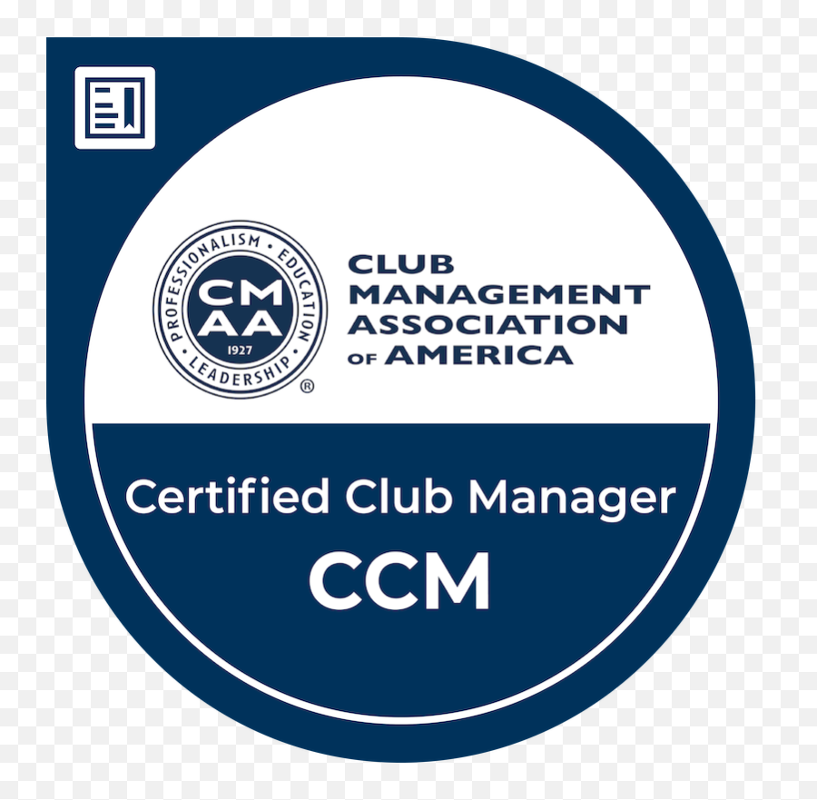The Club Management Association Of America - Badges Acclaim Club Managers Association Of America Png,Club America Logo
