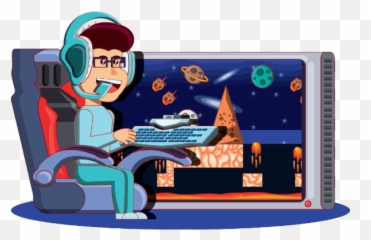 2020u0027s Best Gaming Chairs - 10 Premium Computer Vector Of Avatar Playing Video Game png