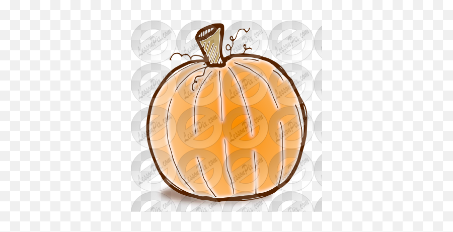 Pumpkin Picture For Classroom Therapy Use - Great Pumpkin Pumpkin Outline Png,Pumpkin Clipart Png