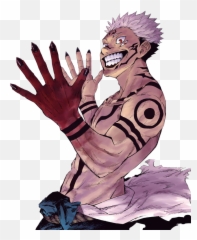 Sukuna Jujutsu Tattoo Sims 4 Studio - Jujutsu Kaisen png