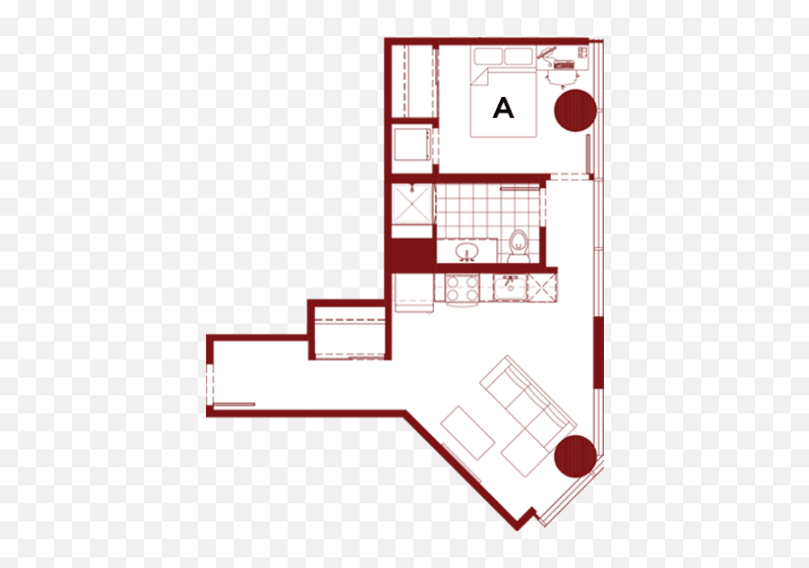 Usc Off Campus Housing Floor Plans - Dot Png,Icon Apartments Usc