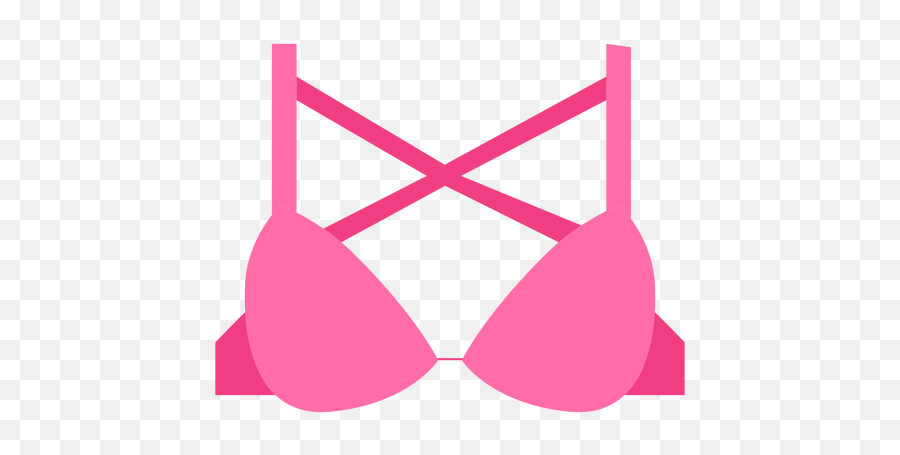 Crossback Triangle Bra Icon - Pink Bra Icon Png,Lingerie Icon