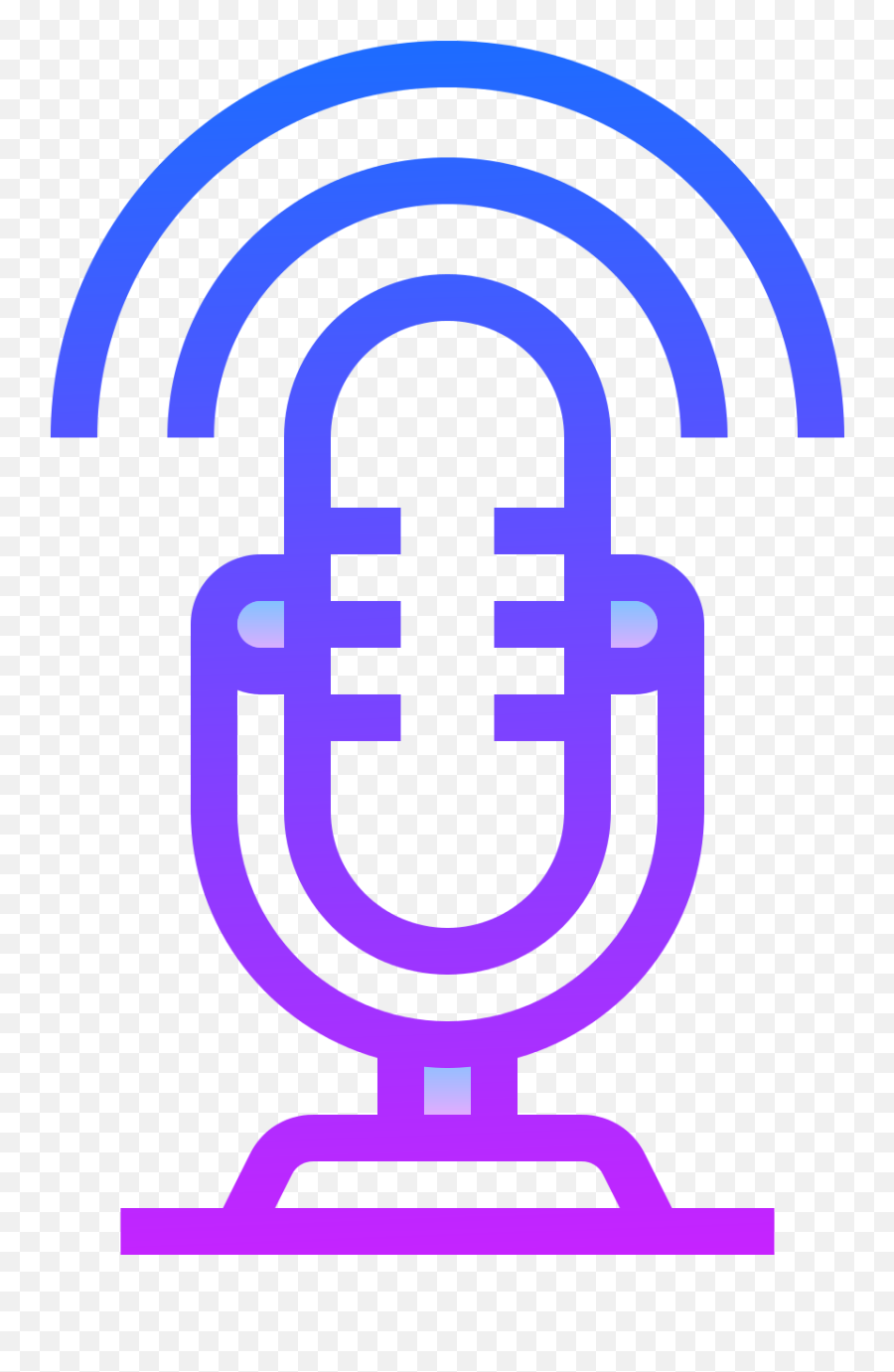 Download Microphone Icon Png Image With - Blue Microphone Icon Png,Radio Microphone Icon