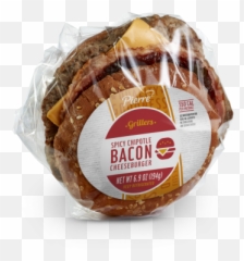 Pierre Jumbo Chipotle Barbecue Bacon Cheeseburger 686 Oz - png