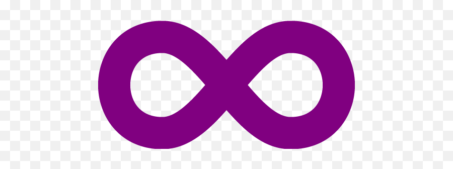 Purple Infinity Icon - Transparent Purple Infinity Symbol Png,Infinity Icon Png